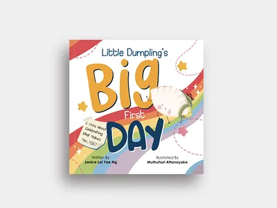 Little Dumpling's Big First Day book illustrations childrens book digiatal illustrations graphic design illustration illustrator kids kids illustrator kids literature art kids publishing picturebook