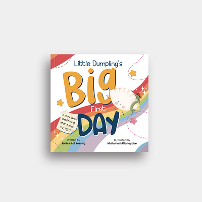 Little Dumpling's Big First Day book illustrations childrens book digiatal illustrations graphic design illustration illustrator kids kids illustrator kids literature art kids publishing picturebook
