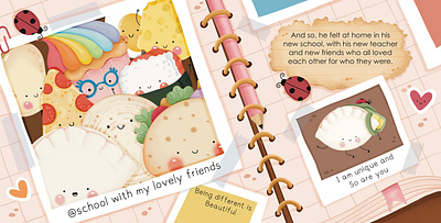 Little Dumpling getting ready for school childrens book childrens book illustration design illustration illustrator kids kids illsutartion kids illustrator kids publishing picture book illustration