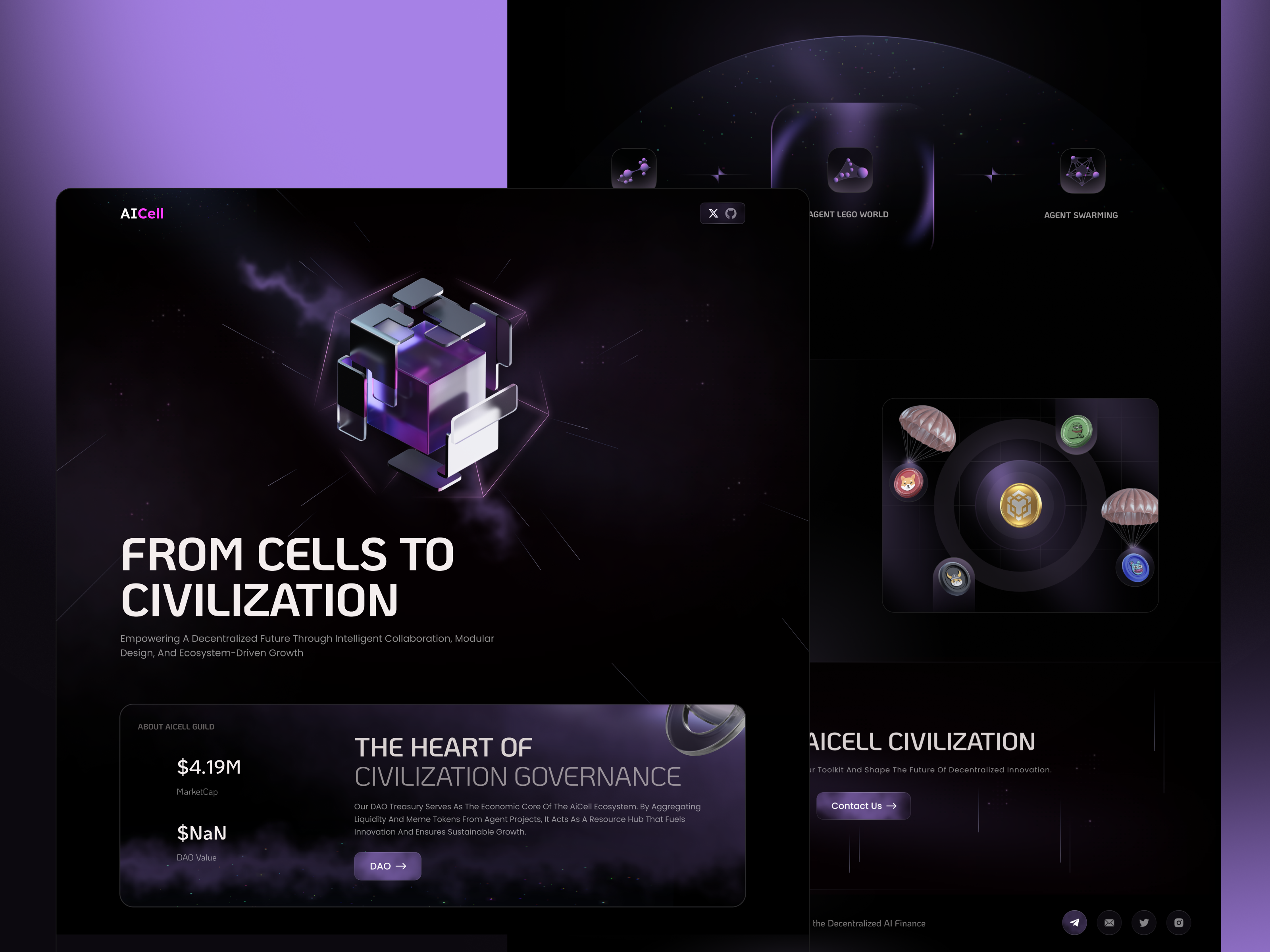 Example of AI Landing Page