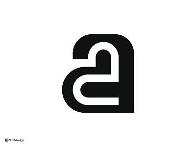 Small Letter ad Logo ad alphabet brand identity brand mark costom letter creative initial letter ad lettermark logo logo mark modern monogram small letter symbol type visual identity