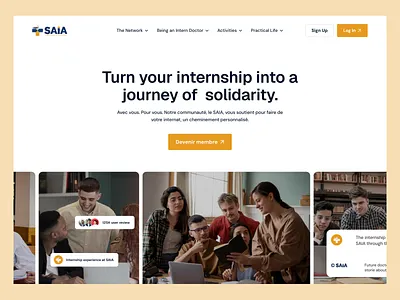 Education Website Design for Medical Intern creative website e learning edtech education website educational platform landing page learning platform medtech online learning online platform product design ui ux wavespace web application design web design web design inspiration web ui website design