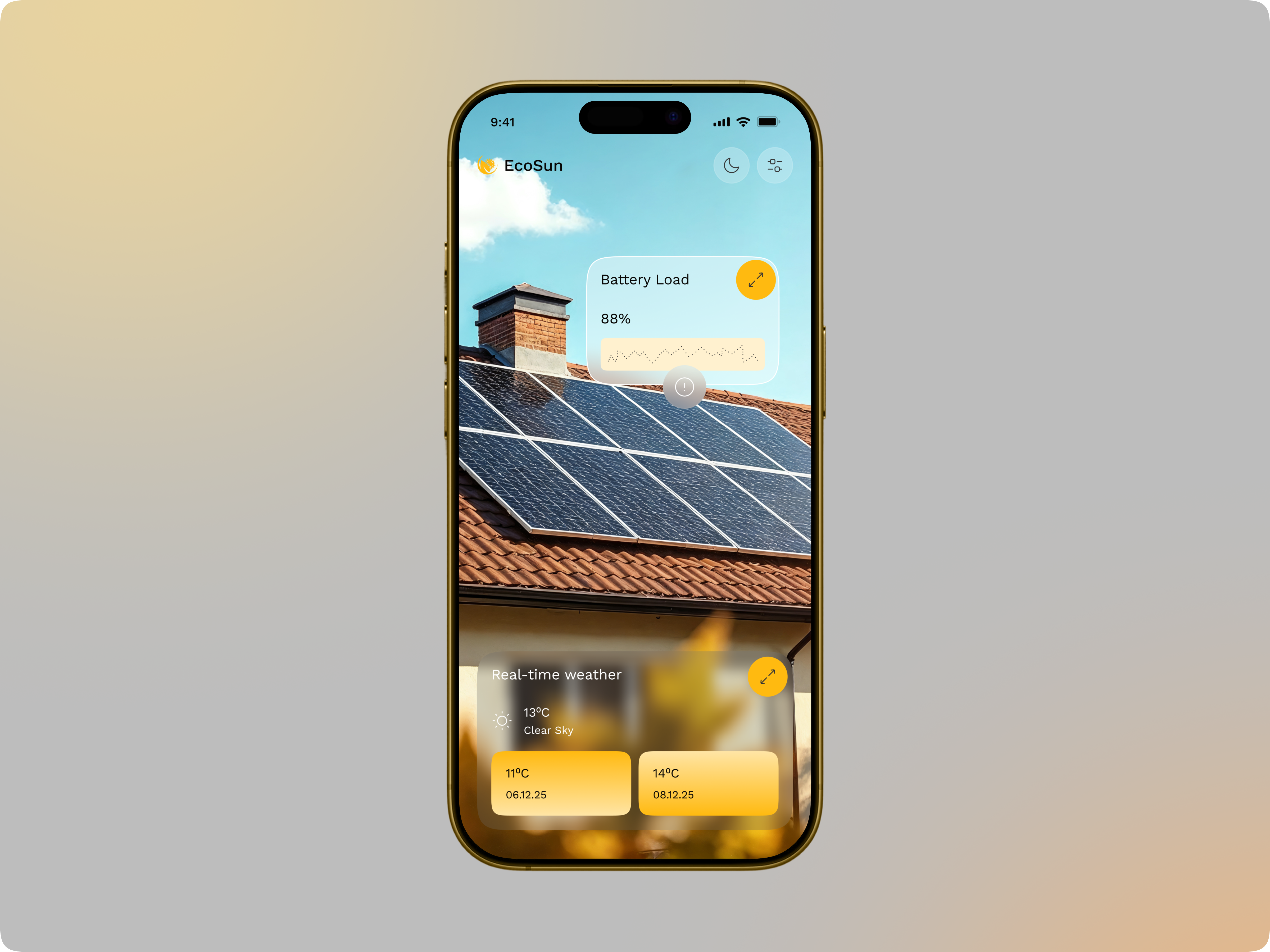 EcoSun - Solar Panel Management App by Faruk Hossain on Dribbble