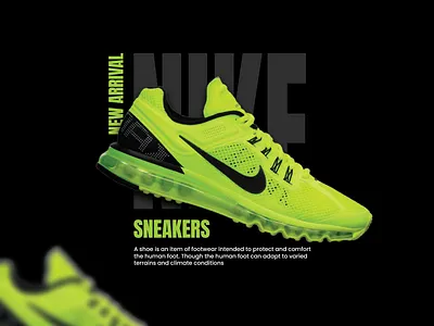 Electrifying Motion ⚡ Nike Sneaker Concept Visual 3d ad animation banner brand branding creative creative design design graphic design logo motion graphics social social media social media ad ui vector