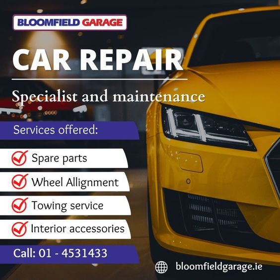Dublin's Fastest Car Repairs by Bloomfield Garage on Dribbble