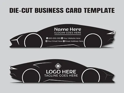 Premium Shape-Cut Business Card for Stylish Branding brand identity branding business card card design creative card custom print custom shape cutout design die cut graphic design identity design luxury card minimal card mockup modern card premium card print design professional card stationery unique design