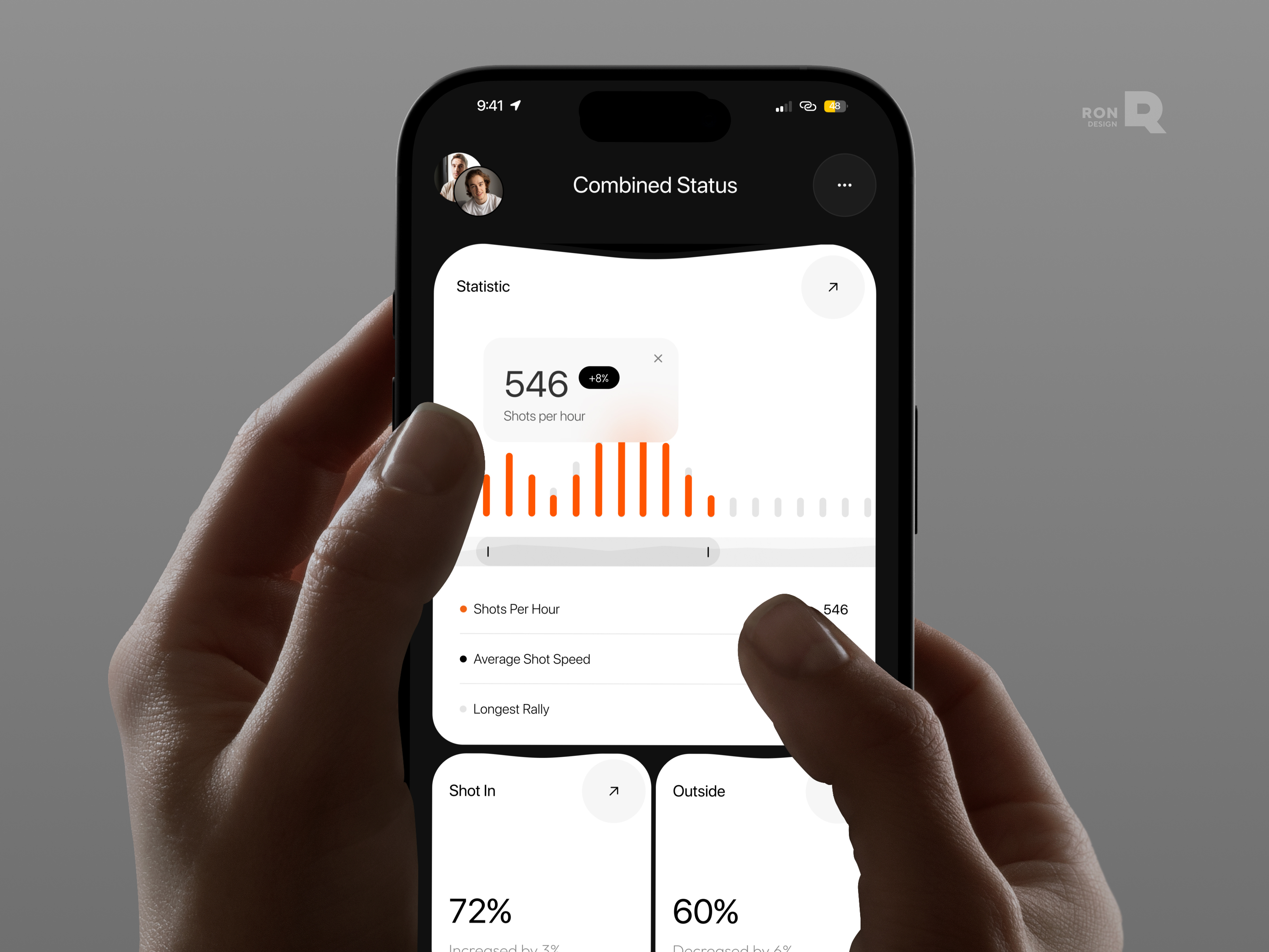 Pulse – Tennis Performance Mobile Dashboard admin ai analytics app app design b2b crm dashboard design game interface mobile mobile app product saas software tennis tracking ui ux