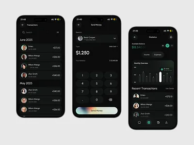 Next-Gen Finance App UI app app ui bank banking crm digital wallet exchange figma design financial app fintech app investing mobile app mobile banking money online banking saas ui user experience ux