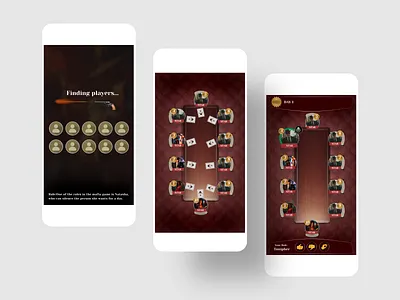 Mafia Game graphic design ui