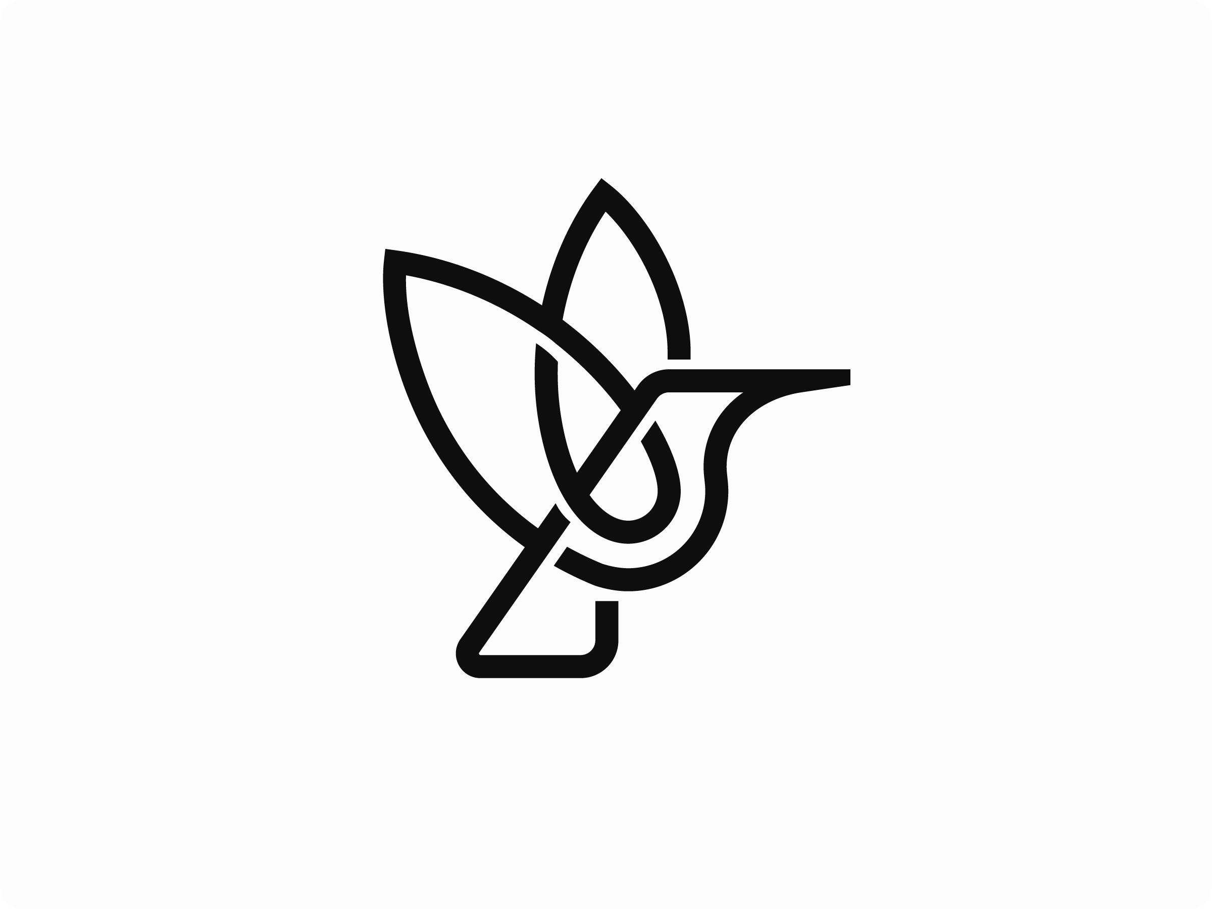 Line-bird | Logomark bird logo bird symbol brand identity branding flight logo graphic design logo logo designer logomark one line logo