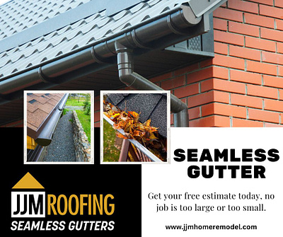 Gutter Cleaning Service | JJM Roofing & Seamless Gutters cleaning services gutter installation gutter services gutters cleaning services roofing services seamless gutters