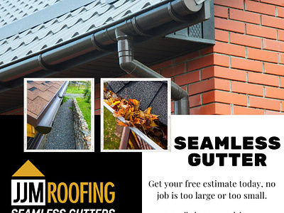 Gutter Cleaning Service | JJM Roofing & Seamless Gutters cleaning services gutter installation gutter services gutters cleaning services roofing services seamless gutters