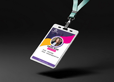 Corporate ID Card Design adobe photoshop banner design branding corporate id card design design graphic design id card design logo poster template