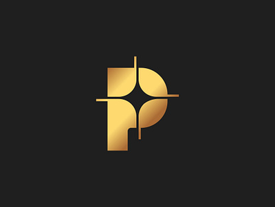 Letter P Logo Design brand brand identity branding brandmark design icon initial p letter p lettermark logo logo design logomark logotype minimalist logo p p icon p logo star logo