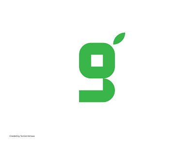 Green Minimal "G" Logo – Modern Eco Brand Mark agriculture bio branding clean eco fresh geometric green identity leaf lettermark logo minimal modern monogram natural nature organic sustainable symbol
