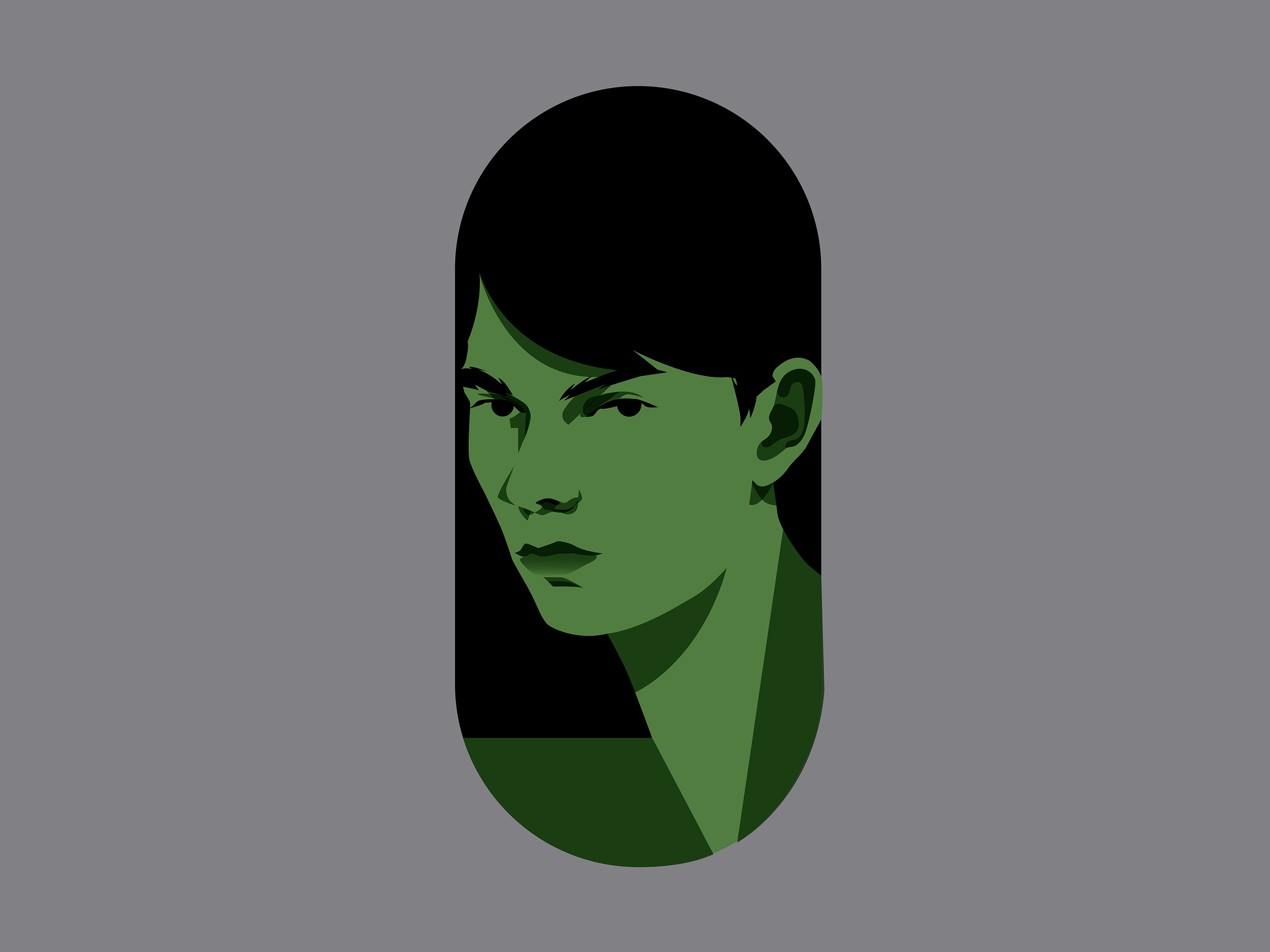 Form *2 abstract artwork branding design editorial editorial illustration forms graphic design illustration man portrait minimal minimalistic portrait portrait portrait illustration vector vector illustration