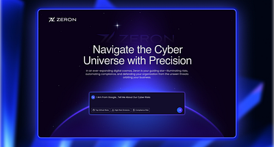 AI Landing Page Design for Ai Based Onboarding animation branding graphic design ui