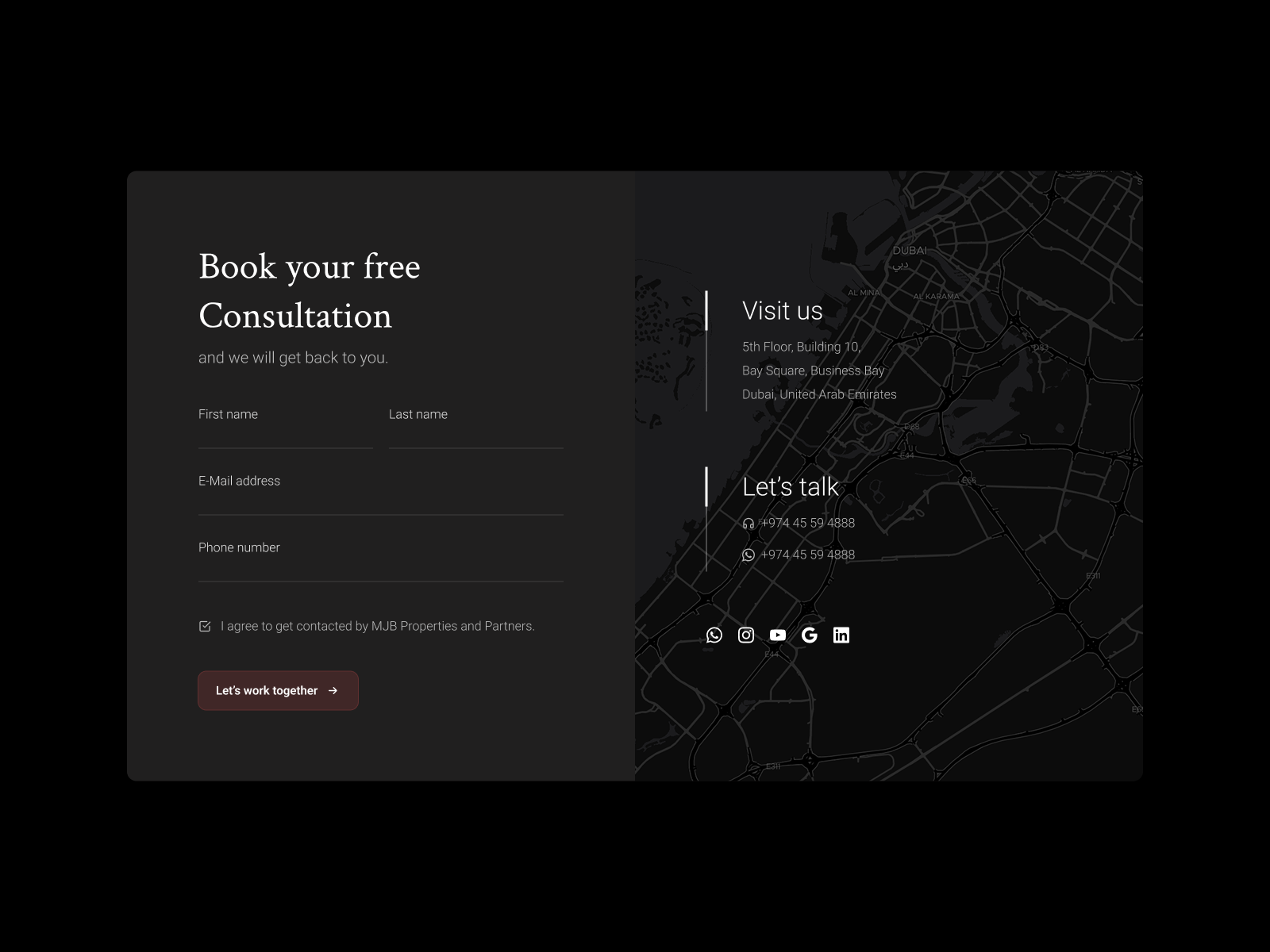 Example of Website Redesign (Landing Page)