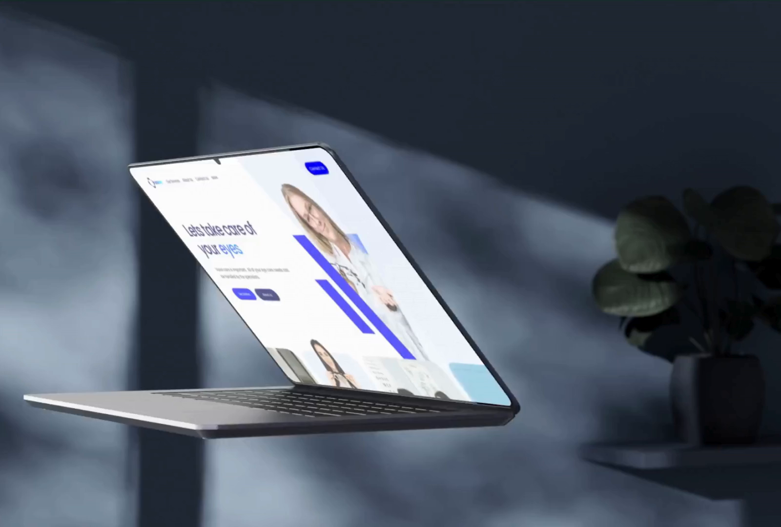 Example of Eye Care Website