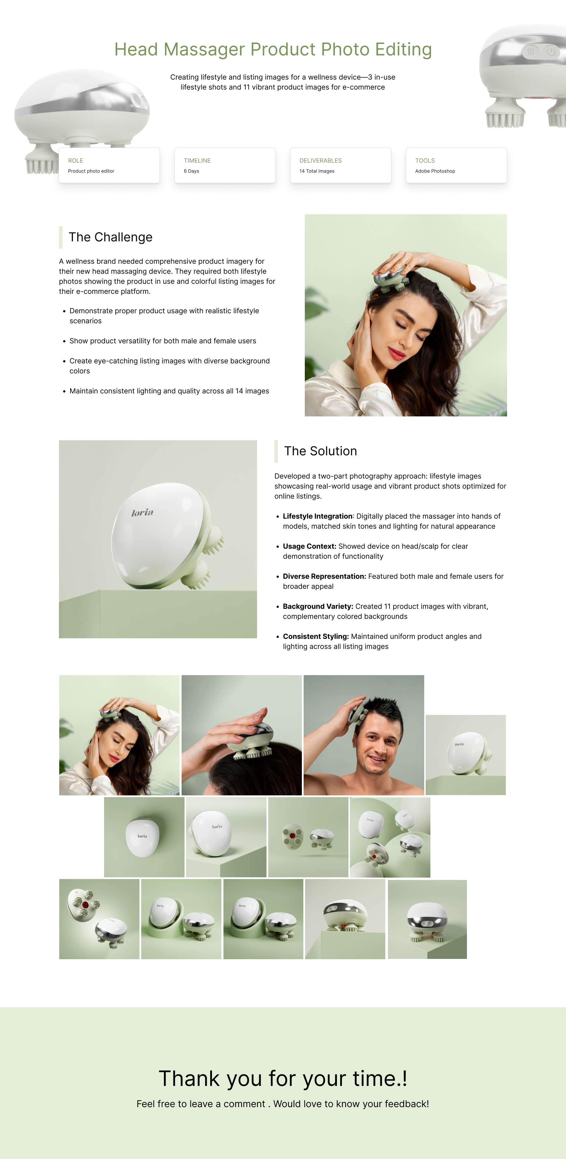 Head Massager Product Lifestyle & E-commerce Images health wellness lifestyle photography marketing photography photo manipulation photoshop product design product photography product retouching