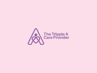 Tripple A Care Provider Logo Design abstract logo abstract mark app brand identity brand identity design brand strategy branding graphic design logo logo design typography vector