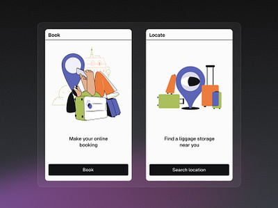 Online booking character design design illustration product ui vector webdesign