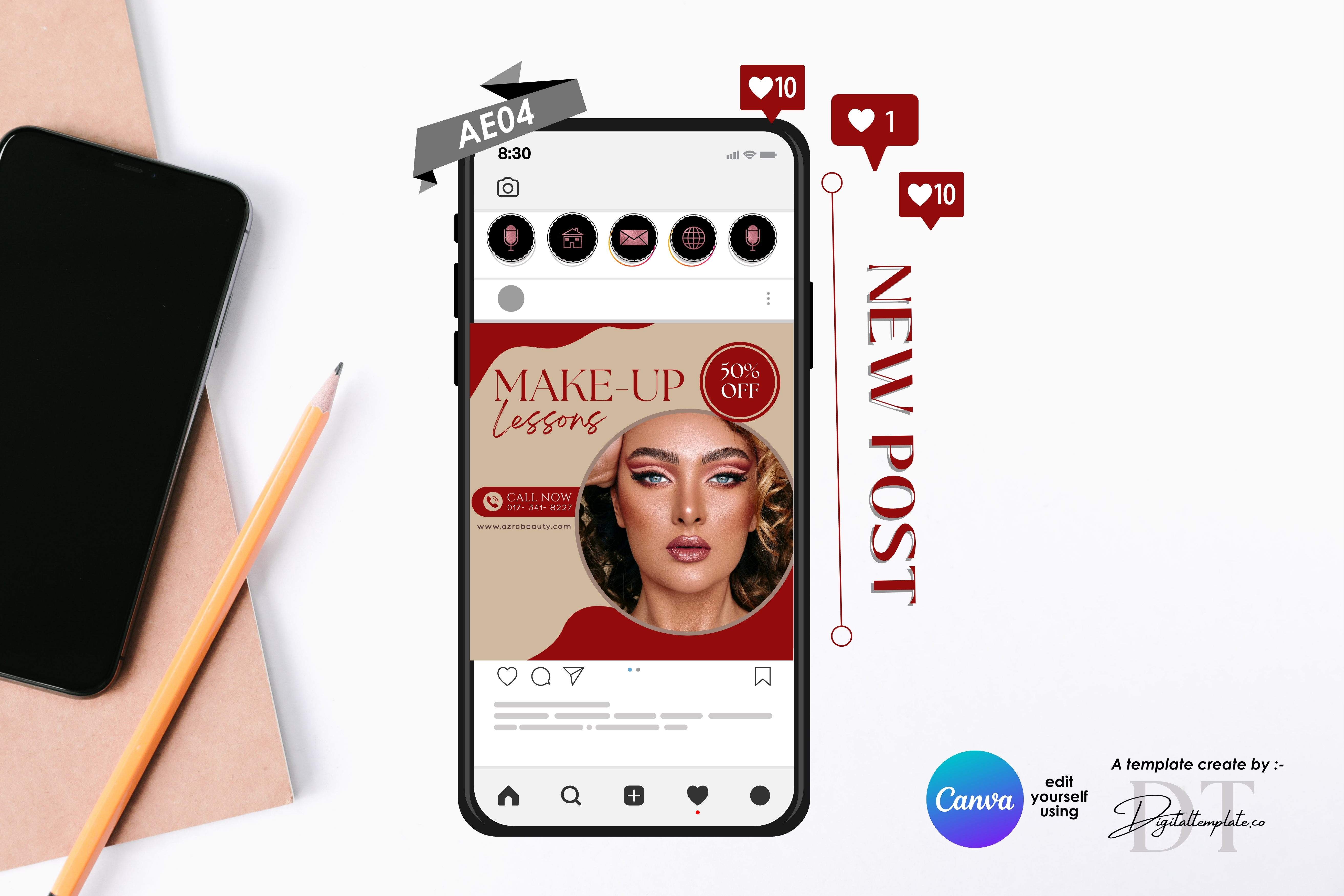 Aesthetic instagram social media templates design inspirations business marketing canva templates design templates graphic design instagram. social media