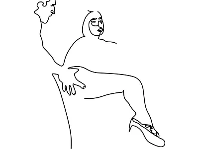 line art graphic design illustration illustration art line art logo one line art