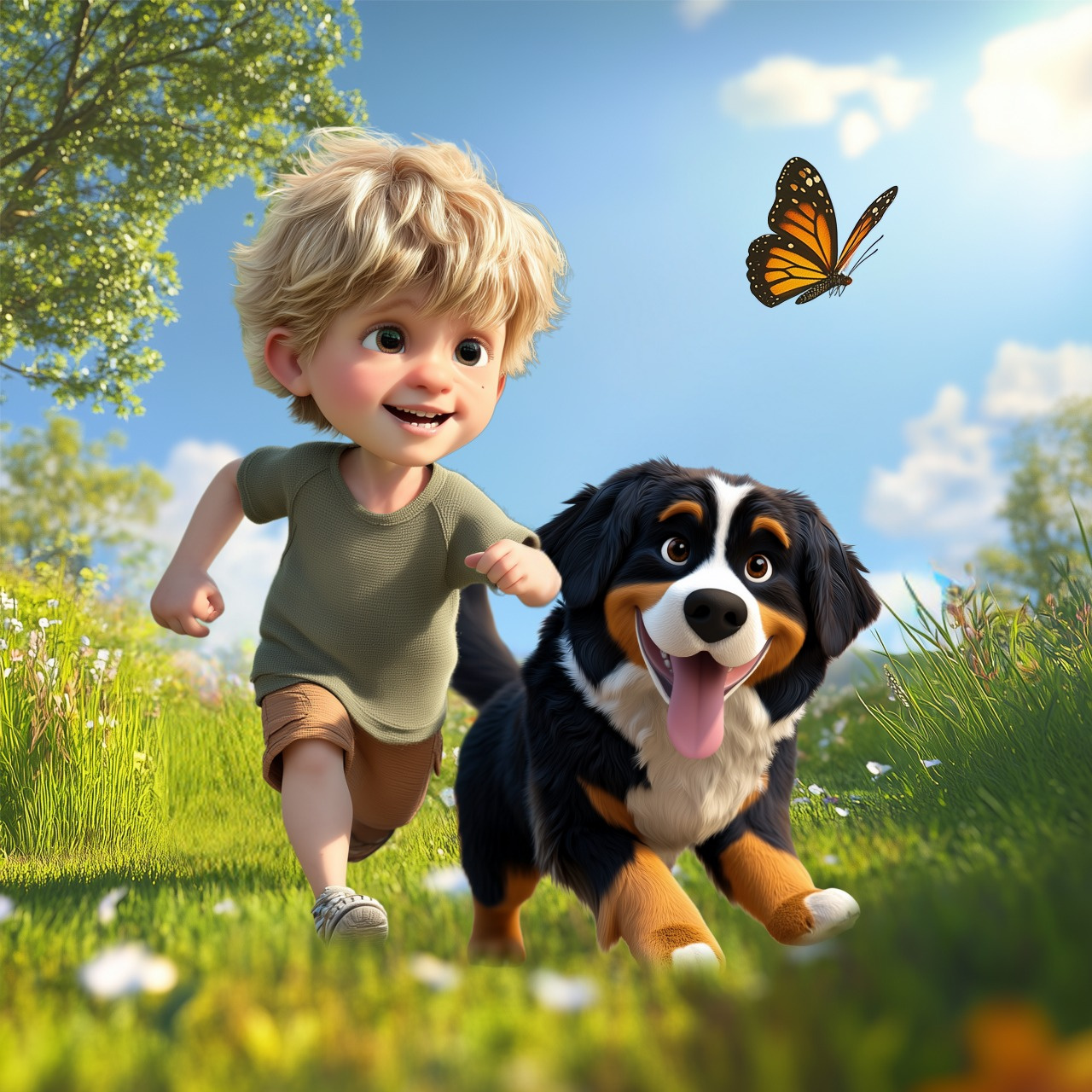 Example of Children Book Illustration 