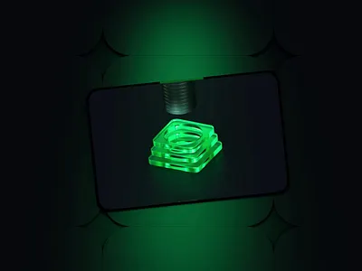 Financial Website 3d animation finance money ui