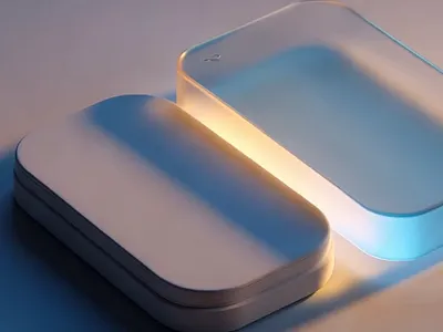 Push experiment glassmorphism ui