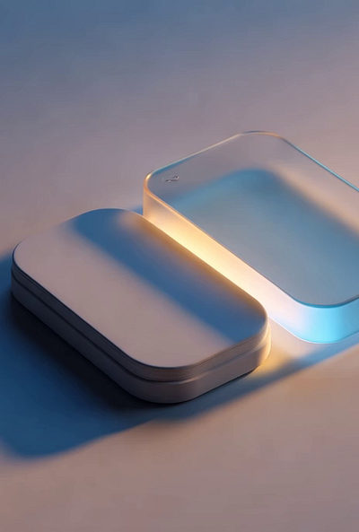 Push experiment glassmorphism ui