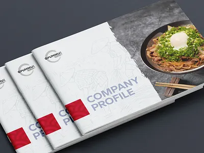 Gyuniku Company Profile brand identity design branding editorial editorial design graphic design layout design magazine design presentation design typography web design