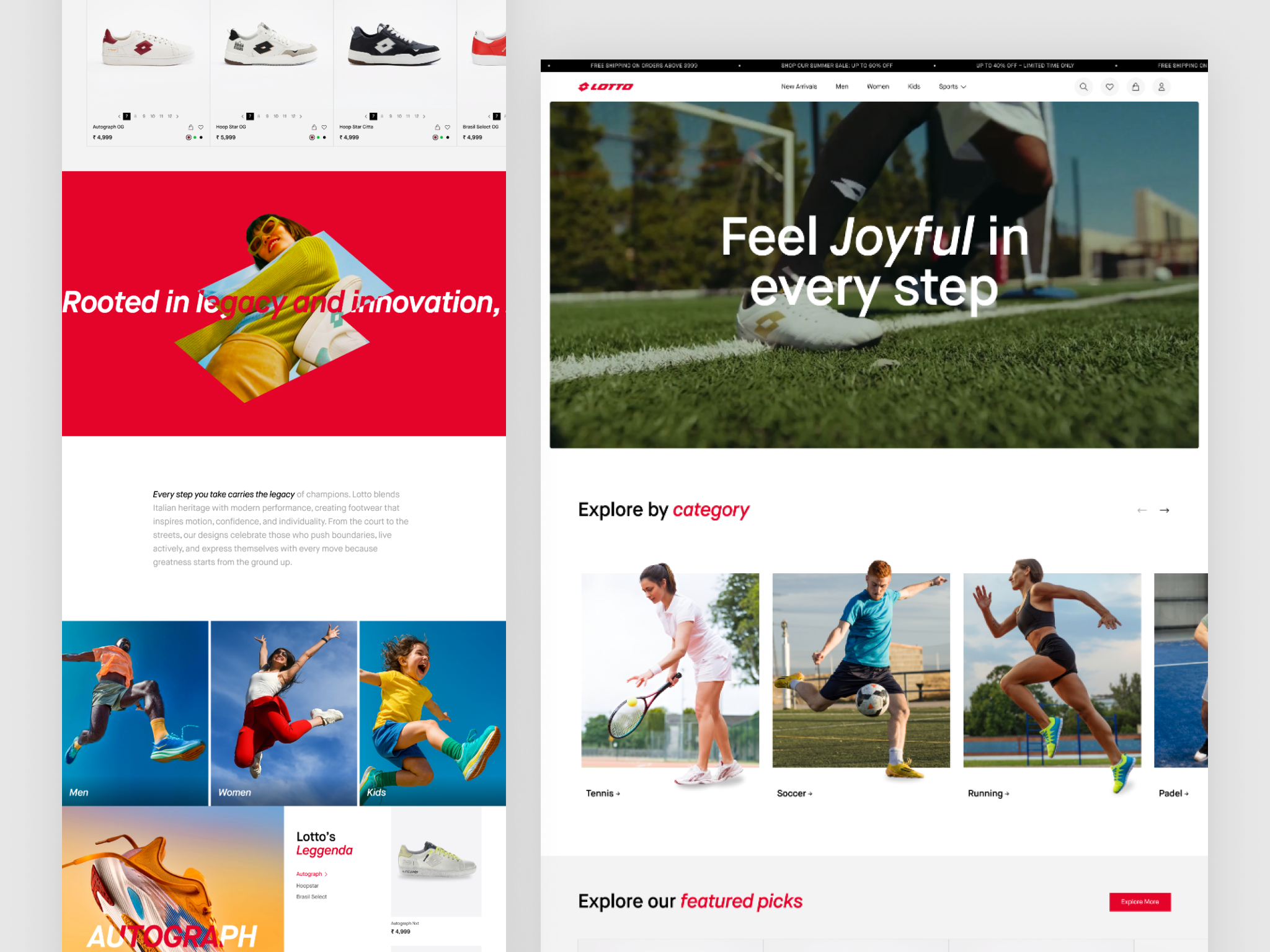 Example of Website Design