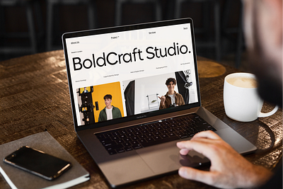 Modern Creative Agency Web Design agency brand strategy branding creative agency design digital agency figma graphic design hero section identity design illustration logo studio typography ui uiux ux web agency web design website