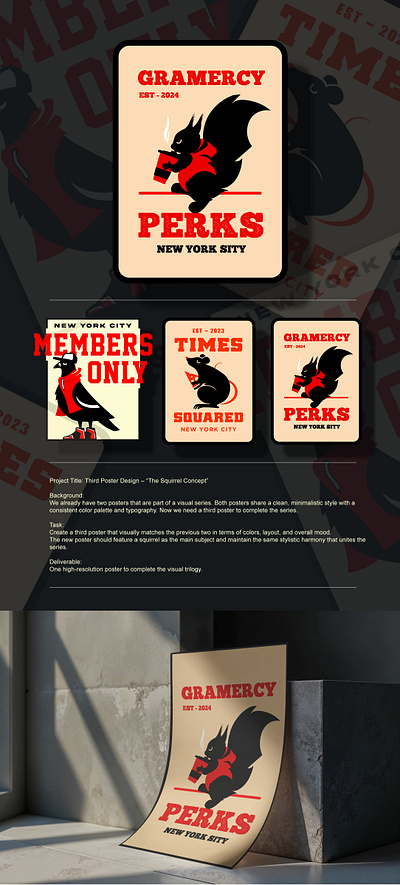 poster branding graphic design ill illustration logo vector