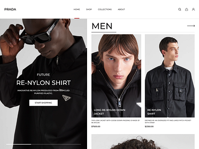 Clothing Store UI clothing design e commerce store ui ux web