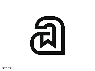 Letter AW or WA Logo aaa costom letter creative initial letter aw lettering lettermark logo logo mark logodesign modern monogram sifatdesign type visual identity www