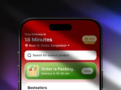 Grocery App app app design ecommerce app grocery app minimal product design quickcommerce ui ux ux design