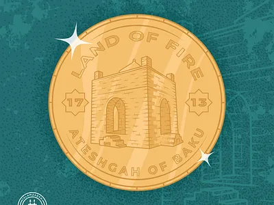 Land of Fire azerbaijan baku digitalart land of fire temple