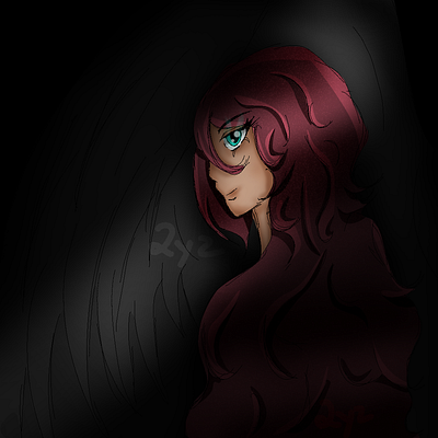 OC - Yuna design digitalart illustration oc