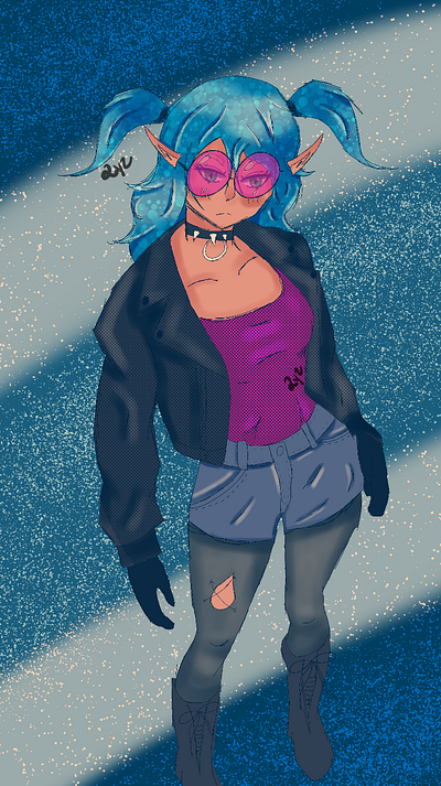 OC Concept - Modern Fantasy design digitalart illustration oc