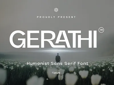 Gerathi – Humanist Sans Serif Font branding font fonts humanist minimalist minimalist design ragamkatastudio sans sans serif typogarphy