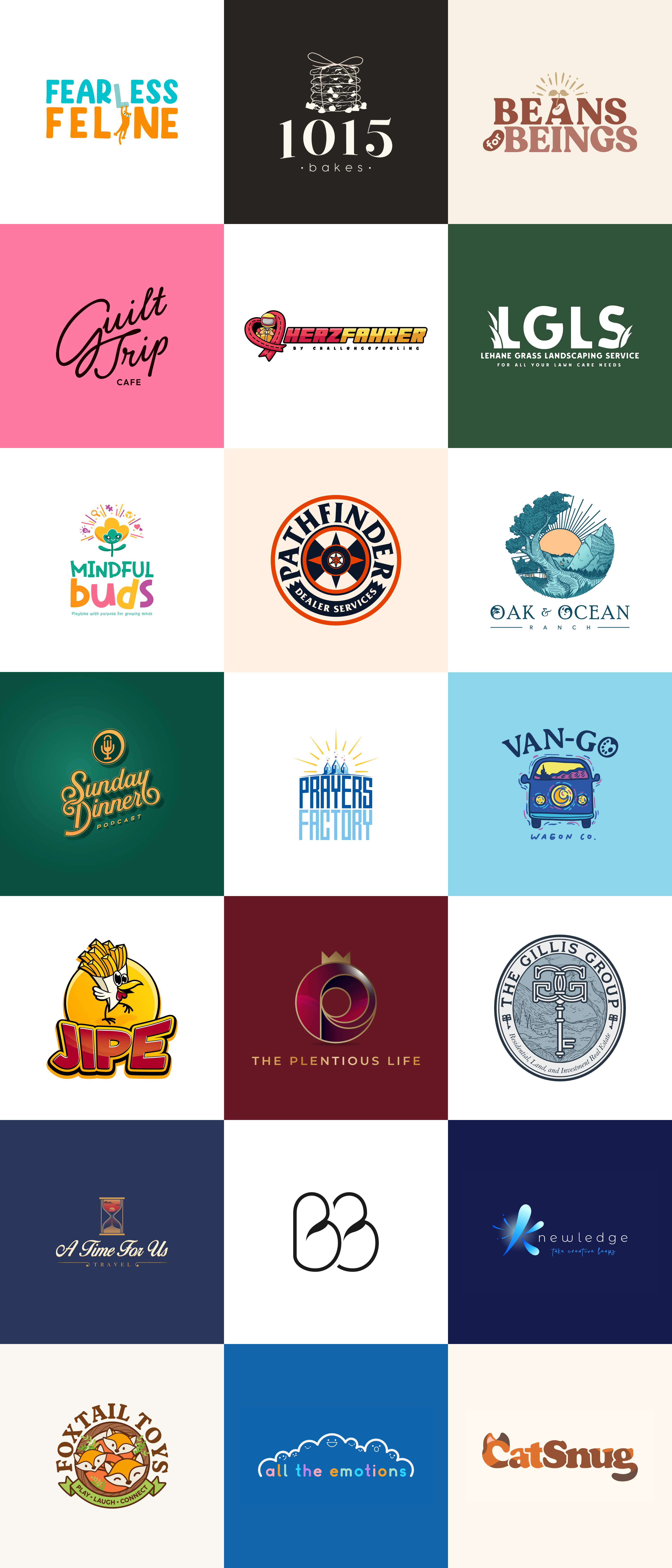 Example of Full Logo Design And Brand Guide