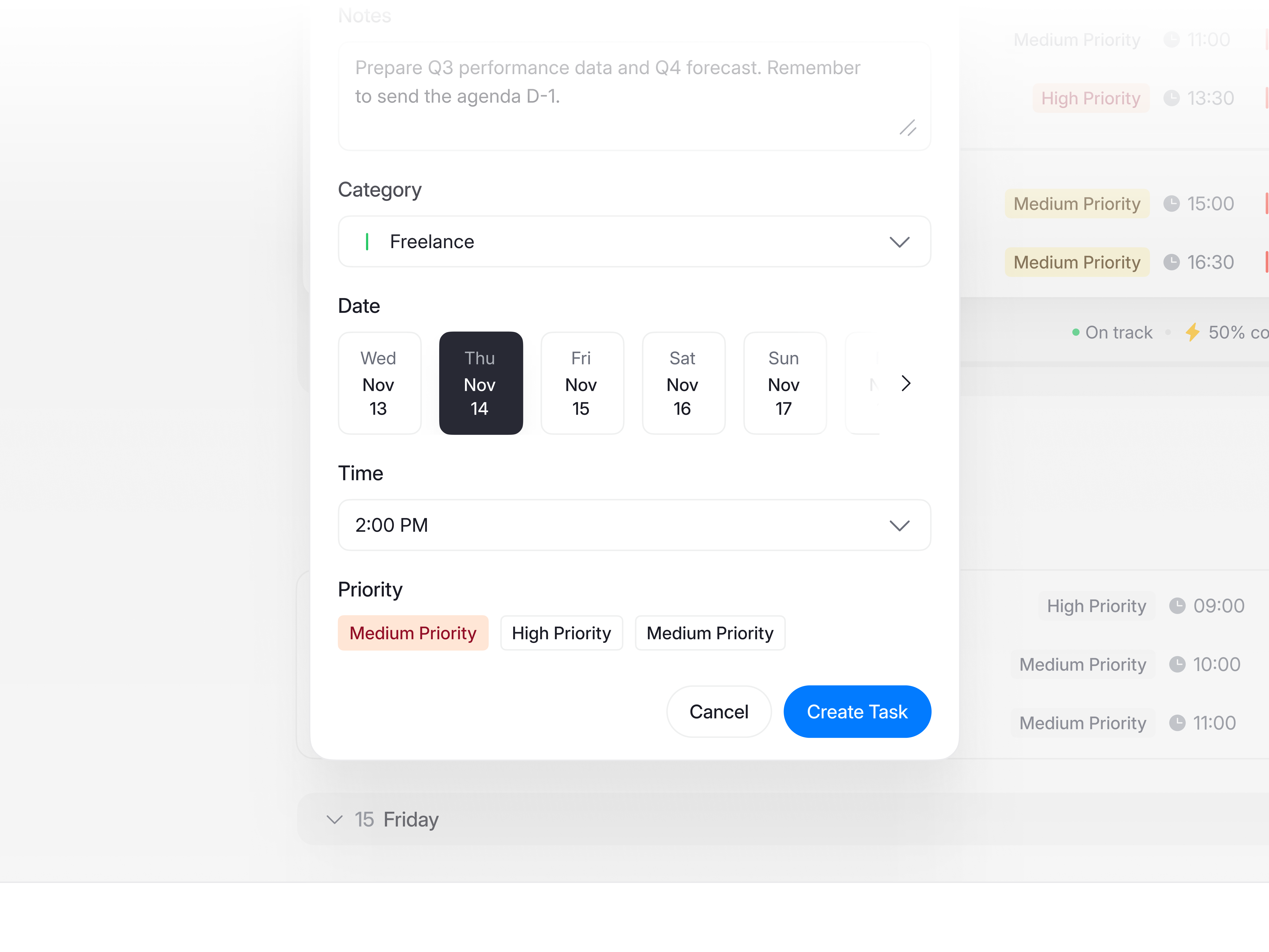 Task [02] clean clean dashboard create task dashboard design design system details micro ui minimal minimalist ssas task management to do to do list ui ui ux