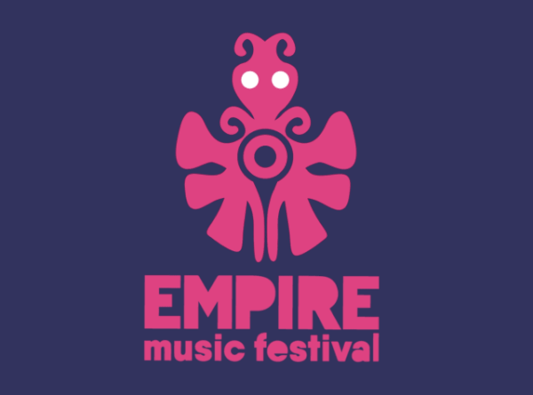 Empire Music Festival Logo Animation 2d ancient animated animation branding electronic festival graphic design guatemala intro latin logo maya motion motion graphics music opener symbol travel visual