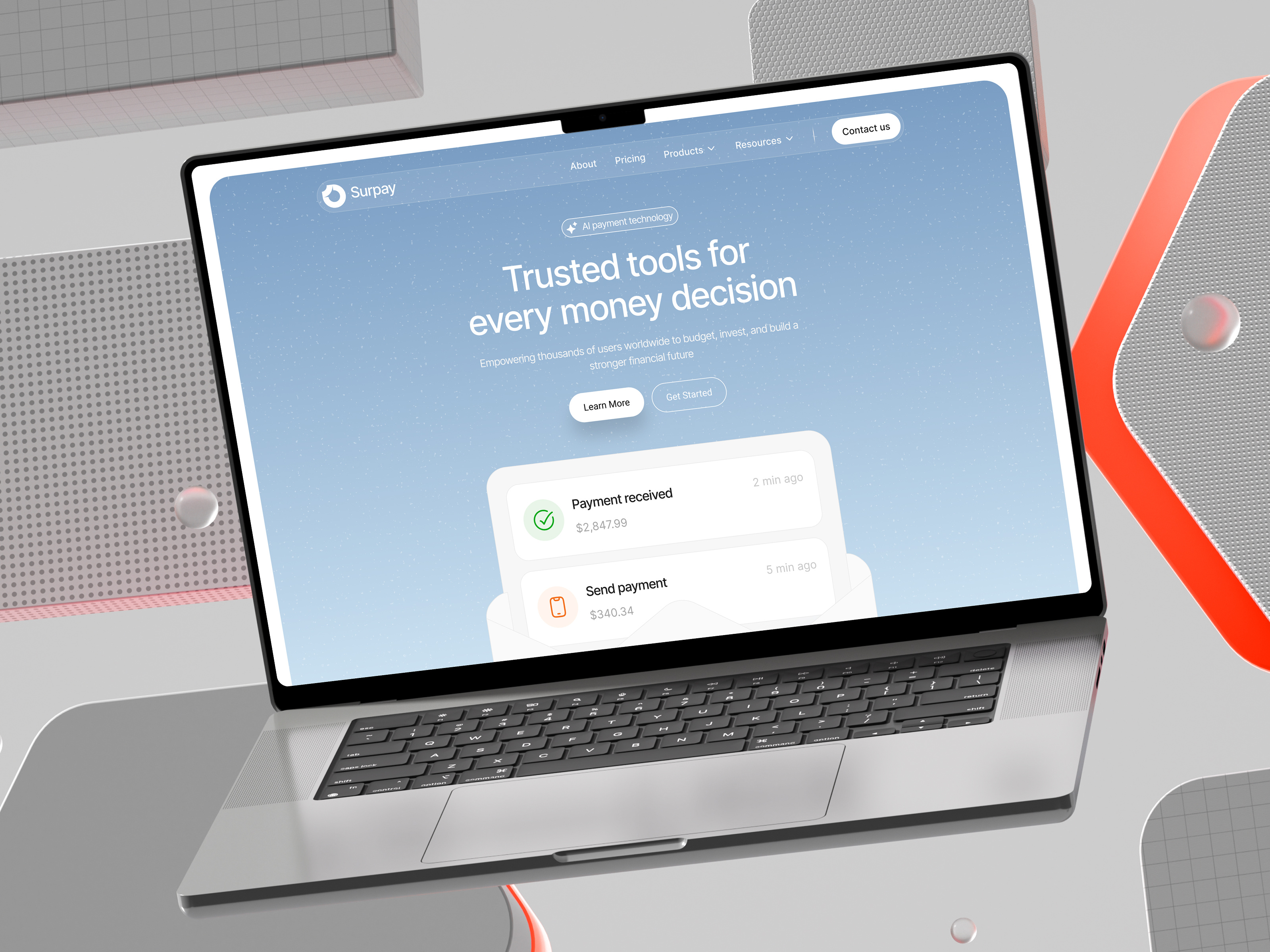 Example of Saa S Landing Page Design And Development
