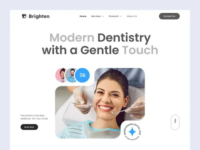 Dental website ui design dental web uiux dental website dental website design landing page design landing page web ui landing page website modern web ui ui design ui website uiux uiux web web ui design web uiux website design website ui website uiux