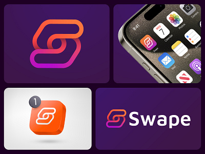 S logo - Crypto Swape Logo branding crypto logo design letter logo logo logo design logo designer logofolio logos logos mark logotrends modern modern logo saas logo security logo slogo startup logo tech logo technology logo