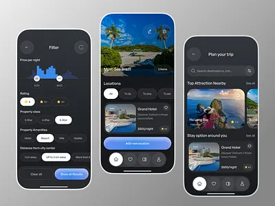 Travel Planner Mobile App ai planner ai travel ai travel planner app app design artificial intelligence ios itinerary planner mobile app mobile app design mobile ui planner smart travel app travel app travel planning trip planner ui ux design user experience ux design